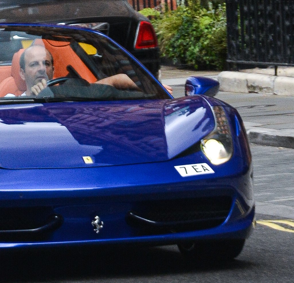 7 EA spotted on Ferrari 458