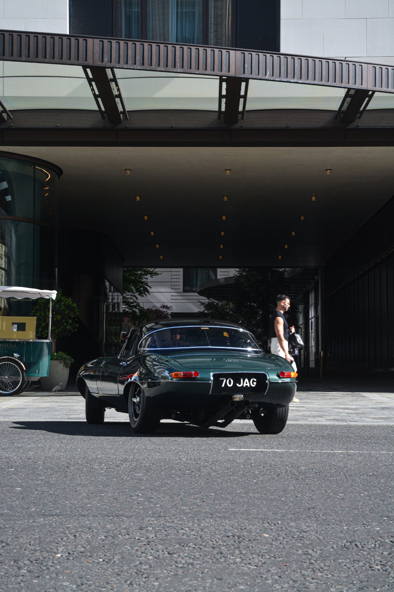 70 JAG spotted on Jaguar E-Type