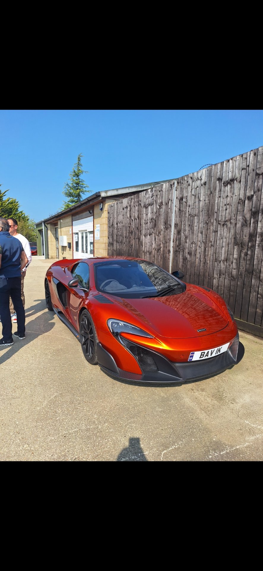 BAV 1K spotted on McLaren