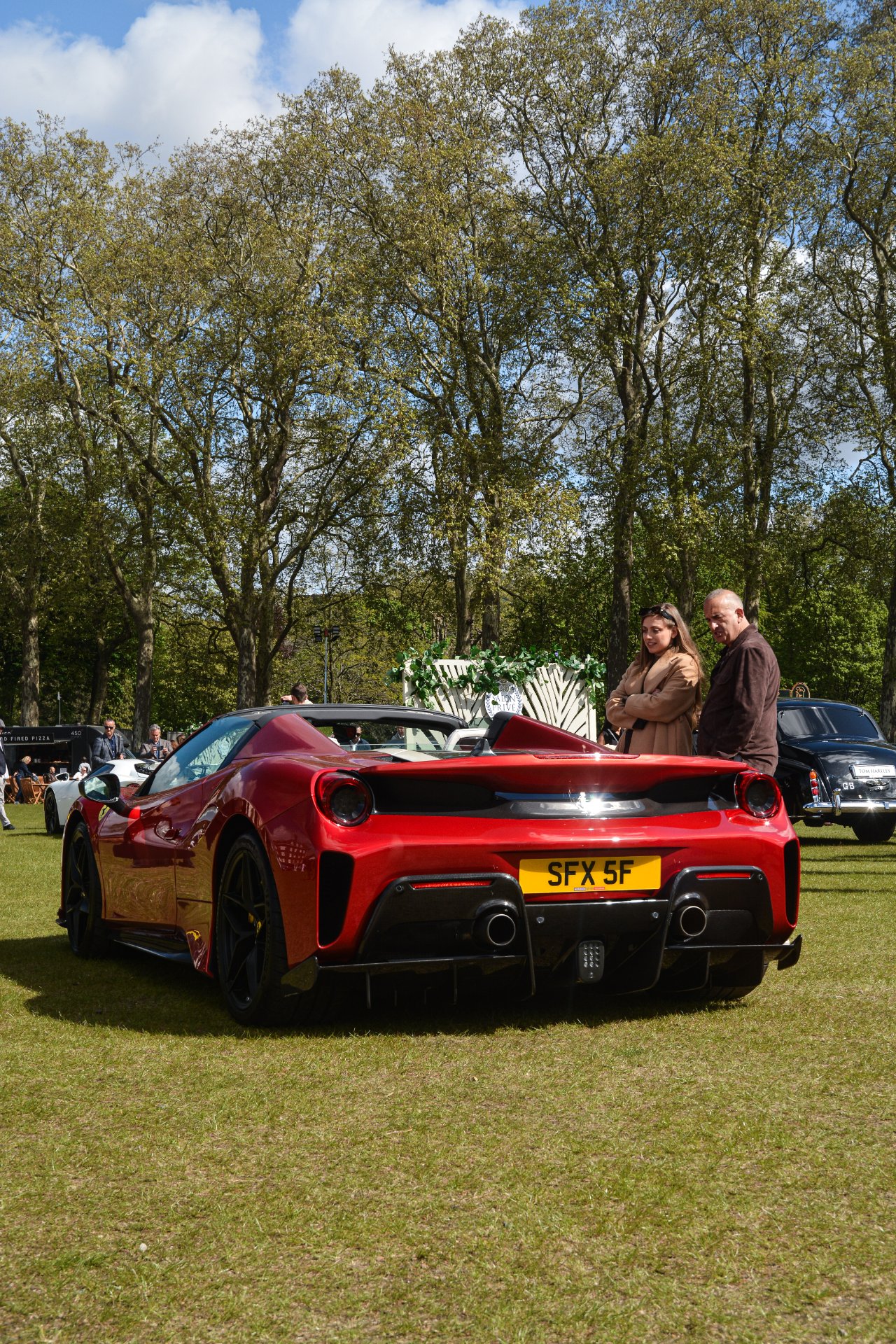 SFX 5F spotted on Ferrari 488 Pista Pista