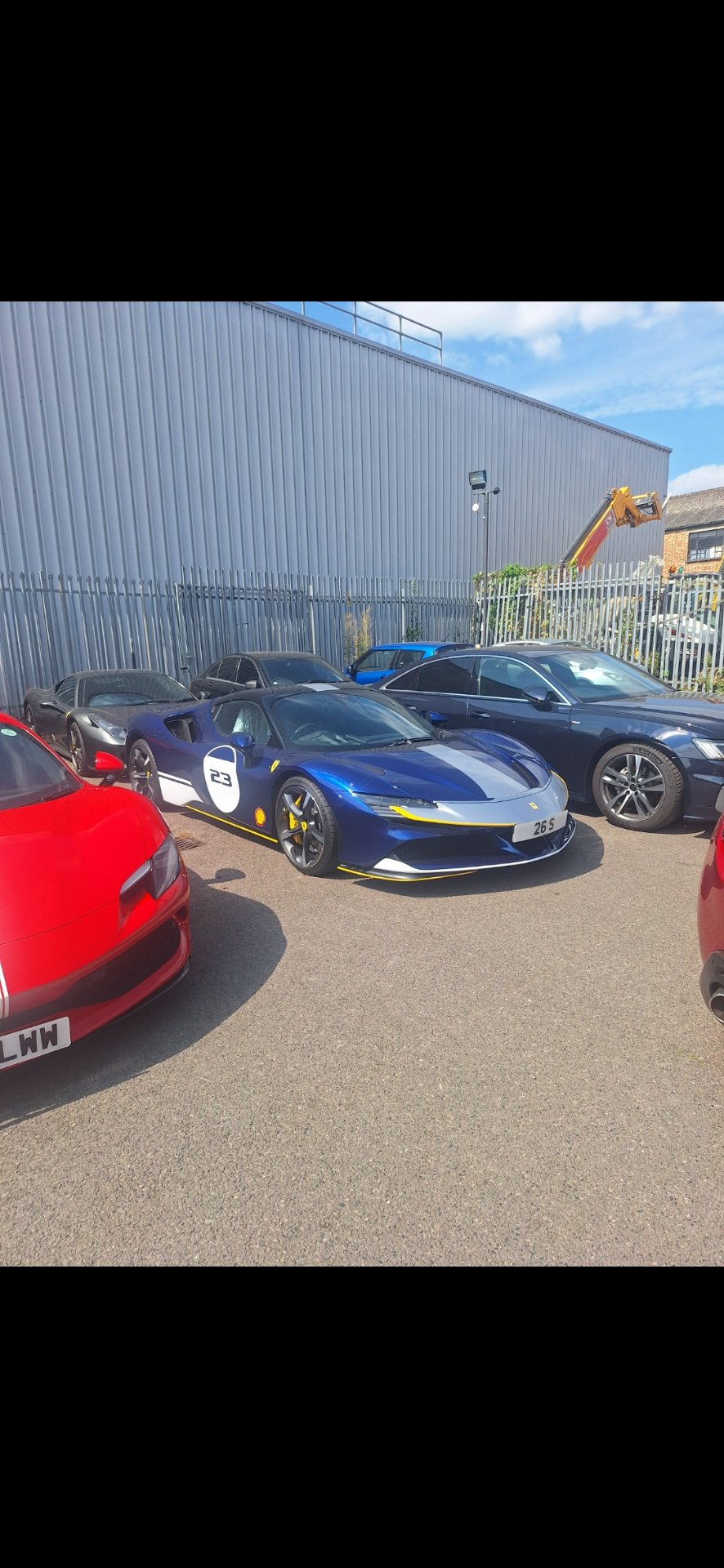 26 S spotted on Ferrari SF90