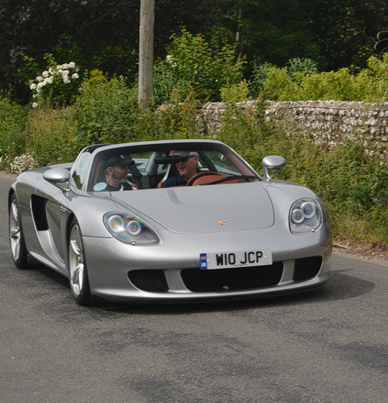 W10 JCP spotted on Porsche Carrera GT