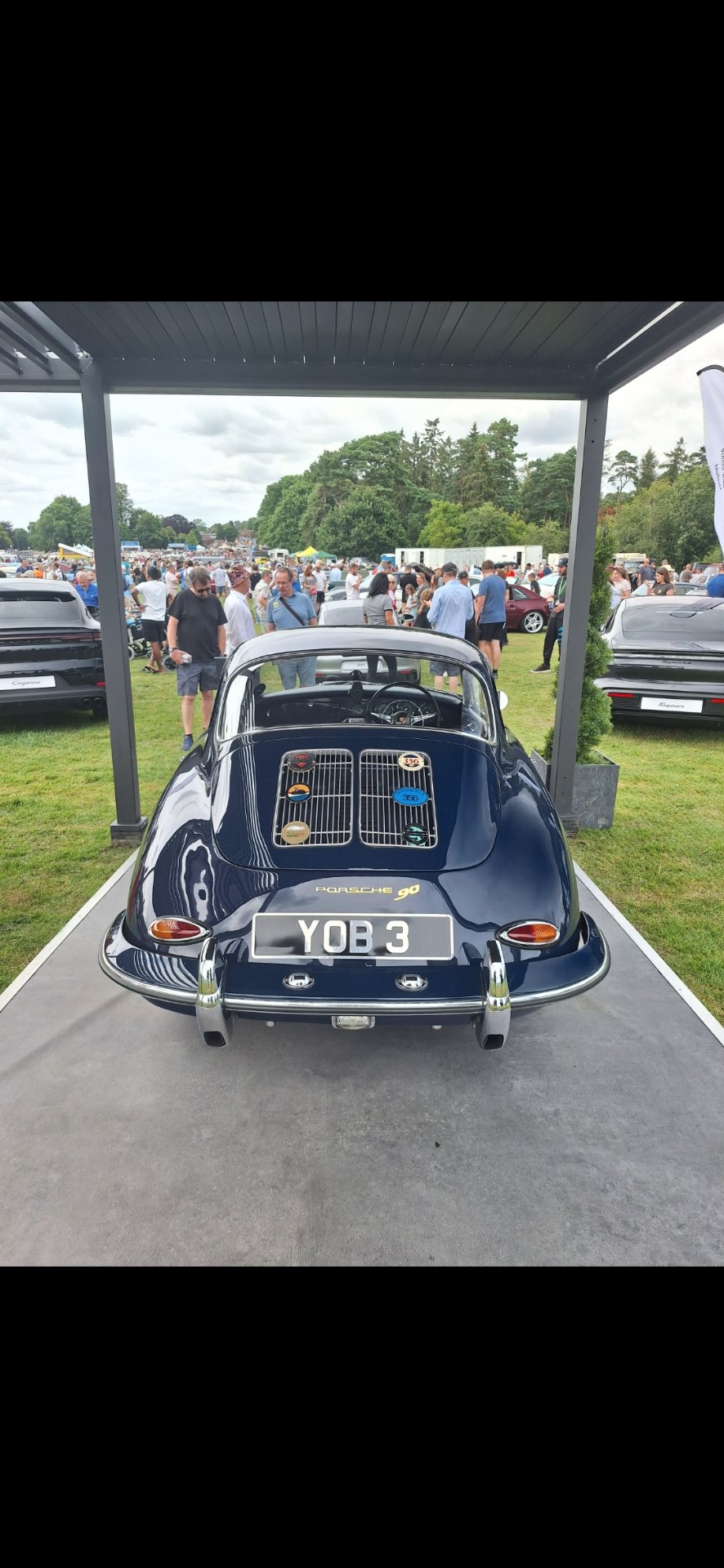 YOB 3 spotted on Porsche