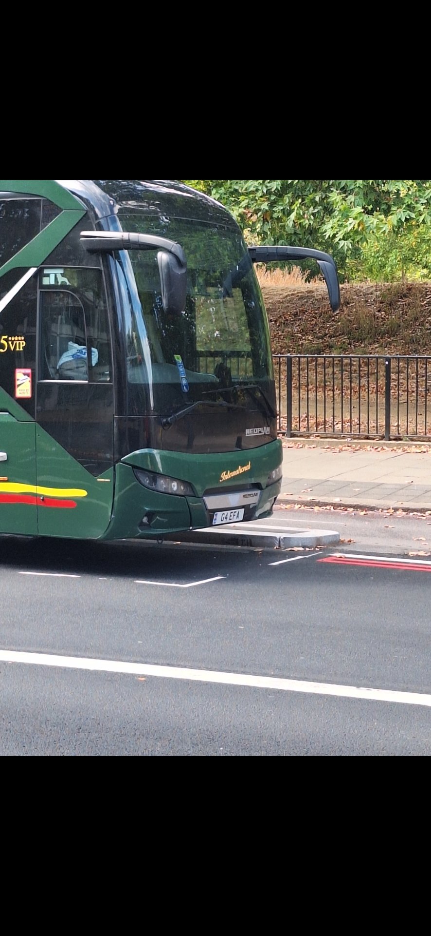 G4 EFA private number plate, spotted in London