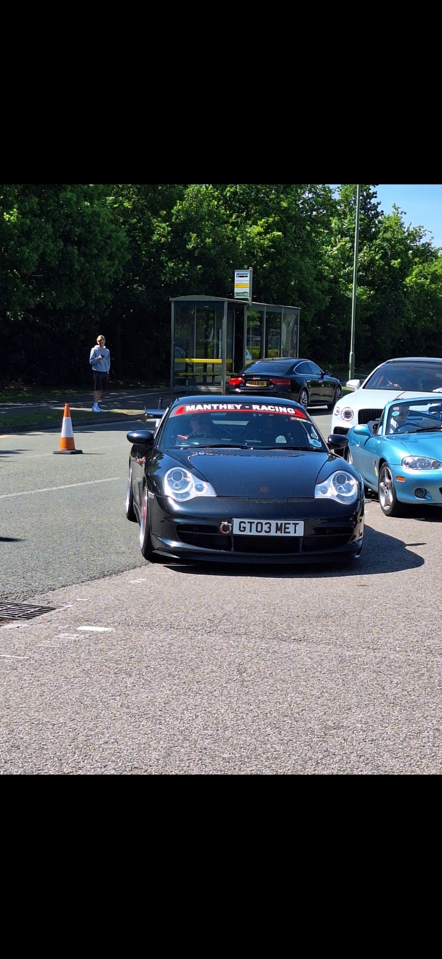 GT03 MET spotted on Porsche 911