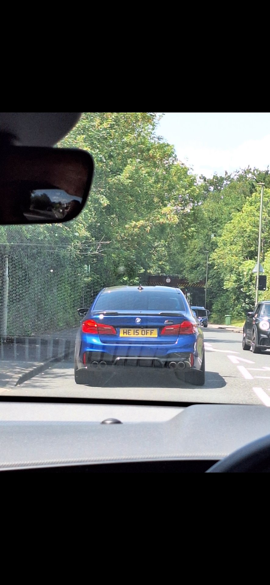 HE15 OFF spotted on BMW M5