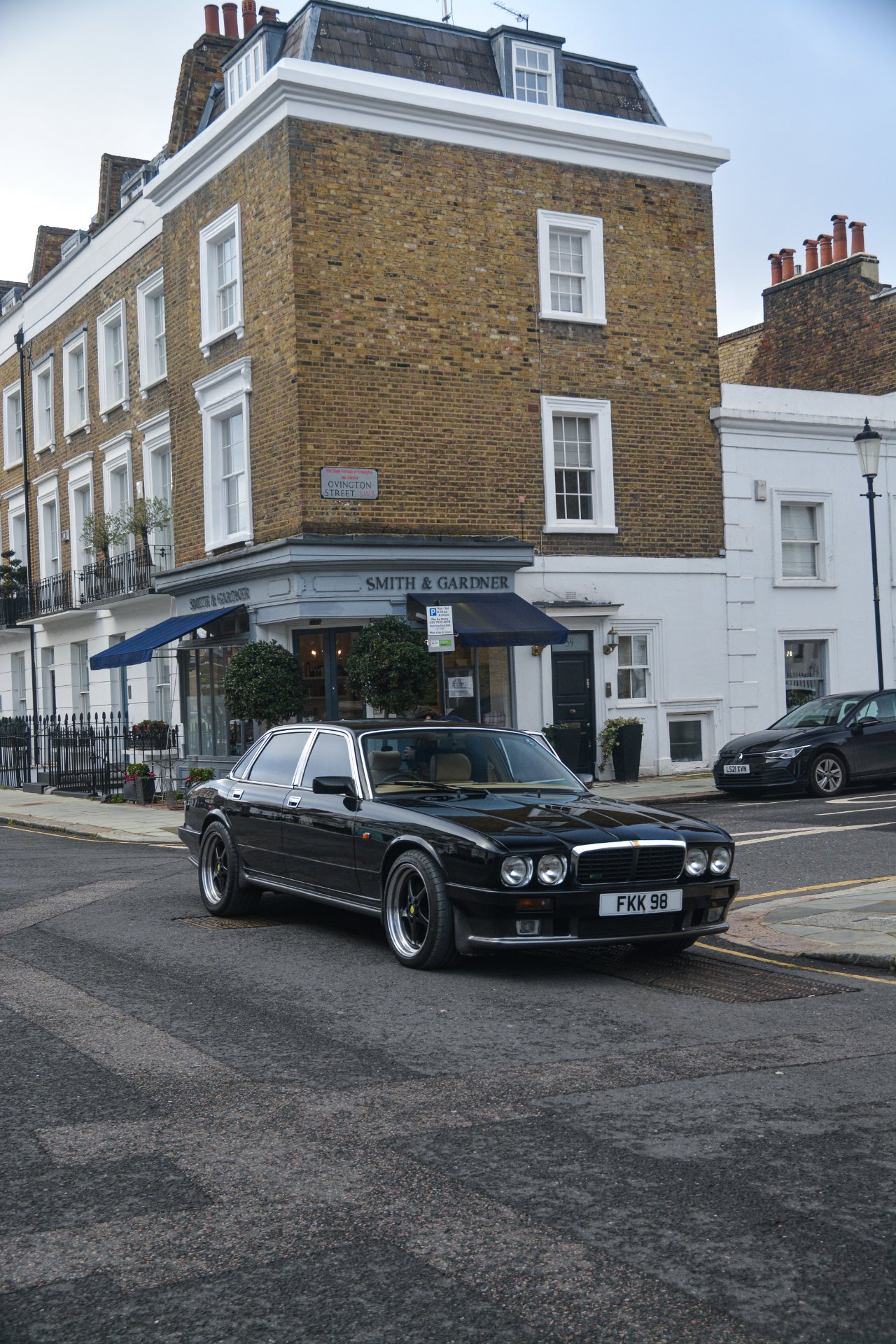 FKK 98 spotted on Jaguar XJ