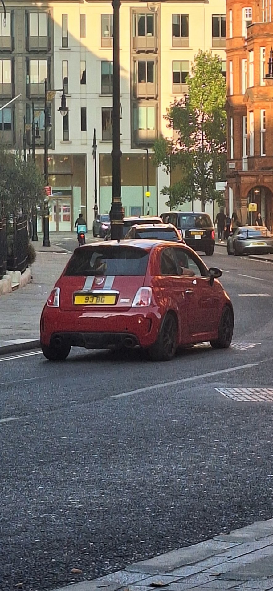 93 BG spotted on Abarth