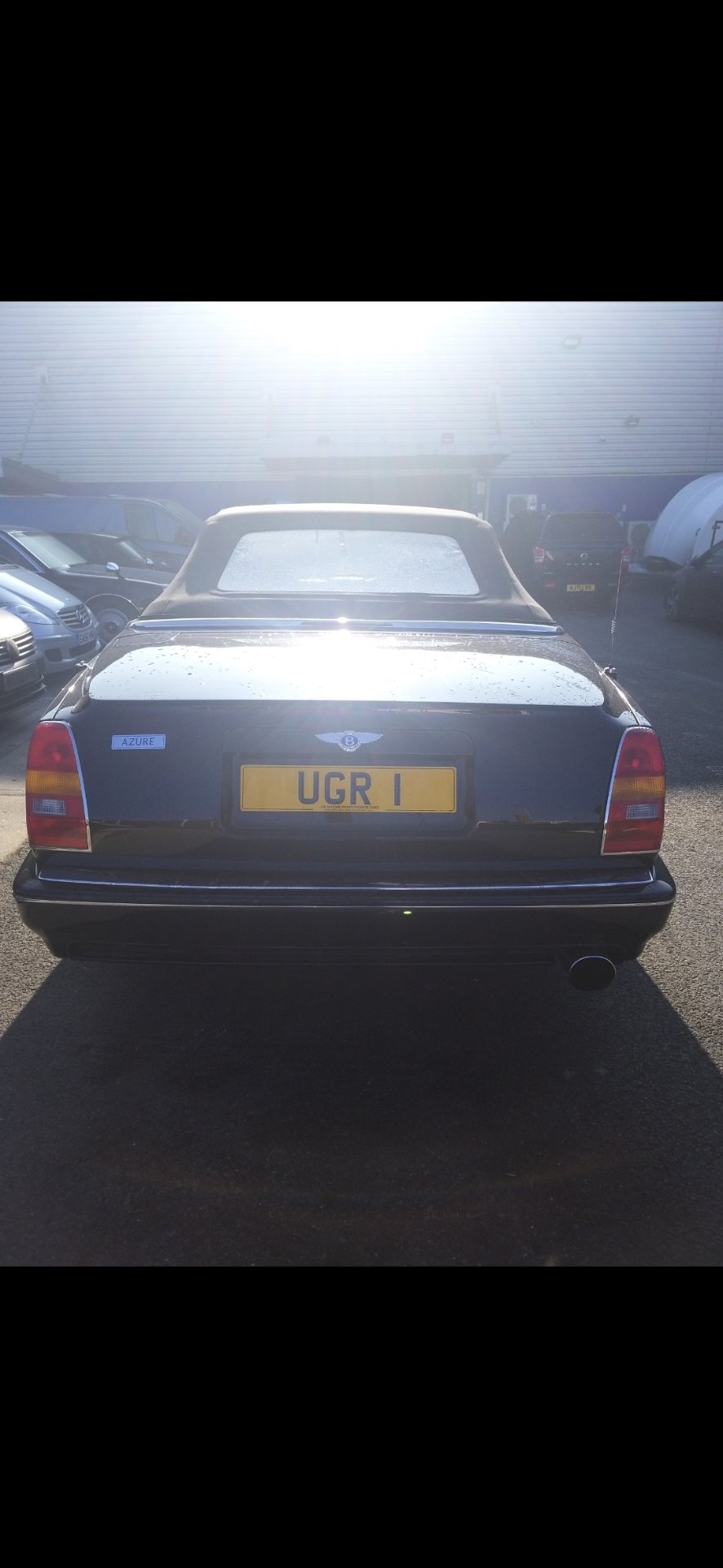 UGR 1 spotted on Bentley