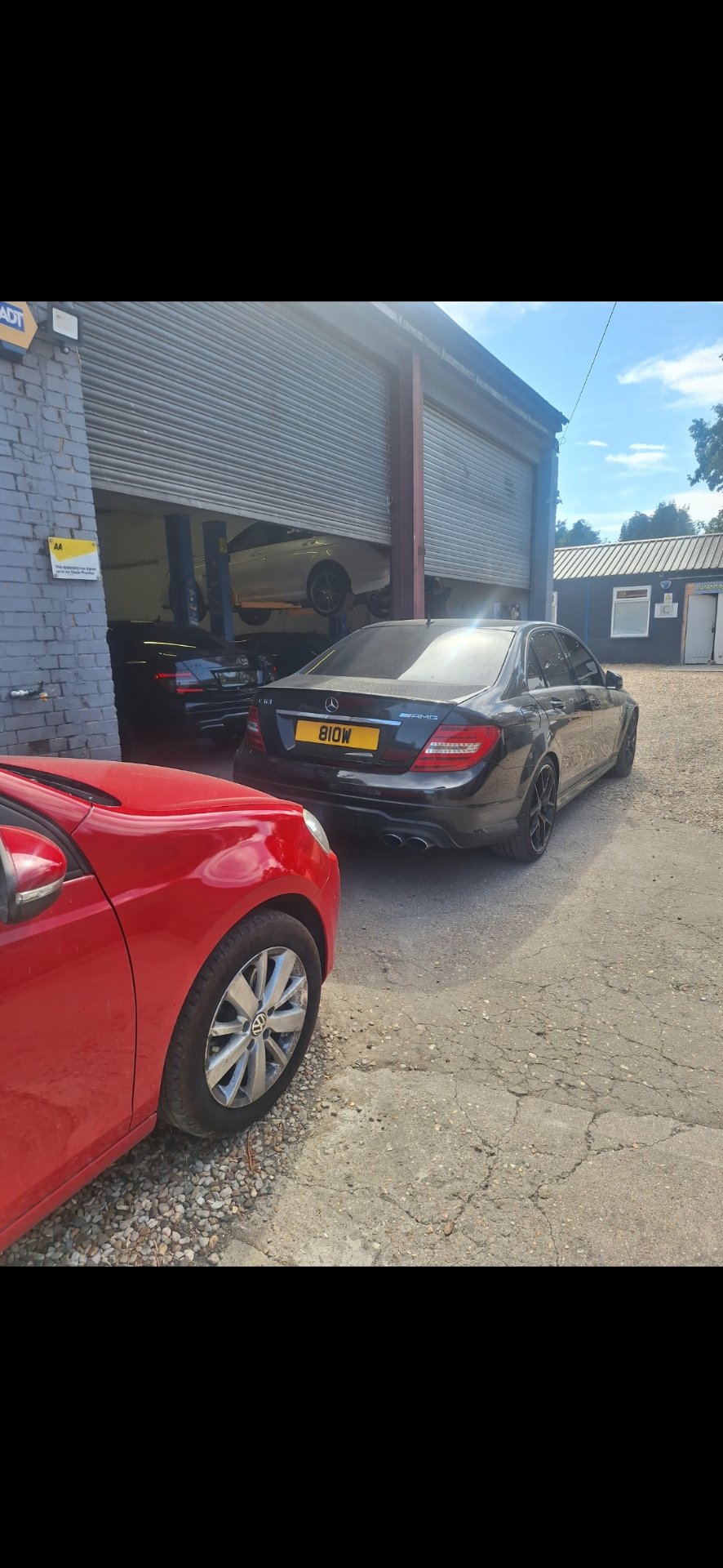 810 W spotted on Mercedes-Benz C-Class Edition 507