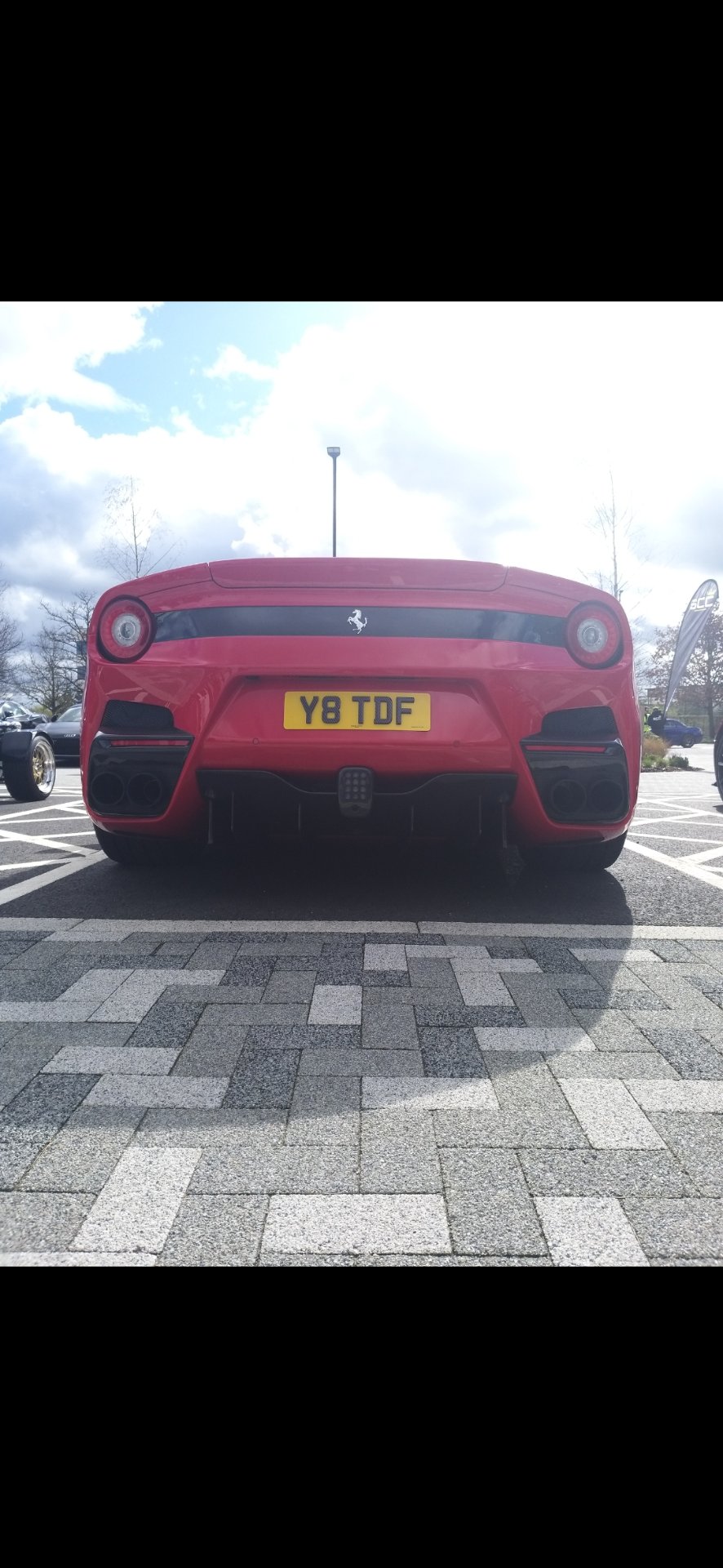 Y8 TDF spotted on Ferrari