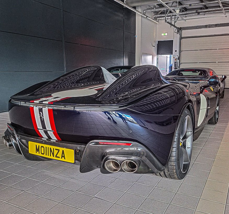 MO11 NZA spotted on Ferrari Monza SP2