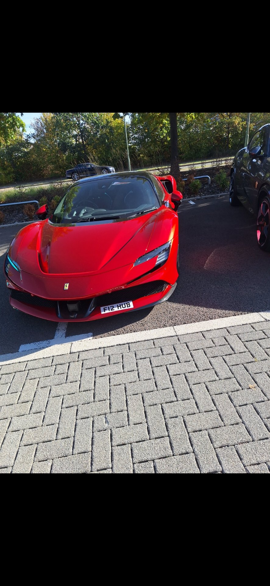 F12 HUB spotted on Ferrari SF90