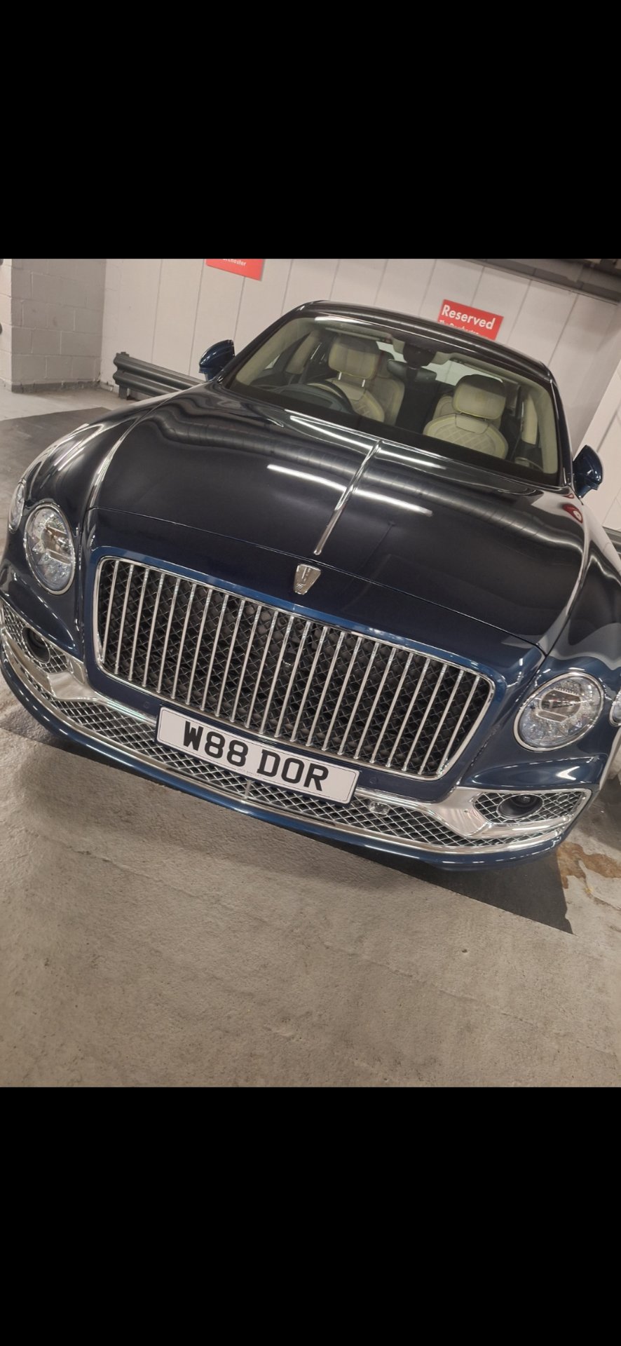 W88 DOR spotted on Bentley