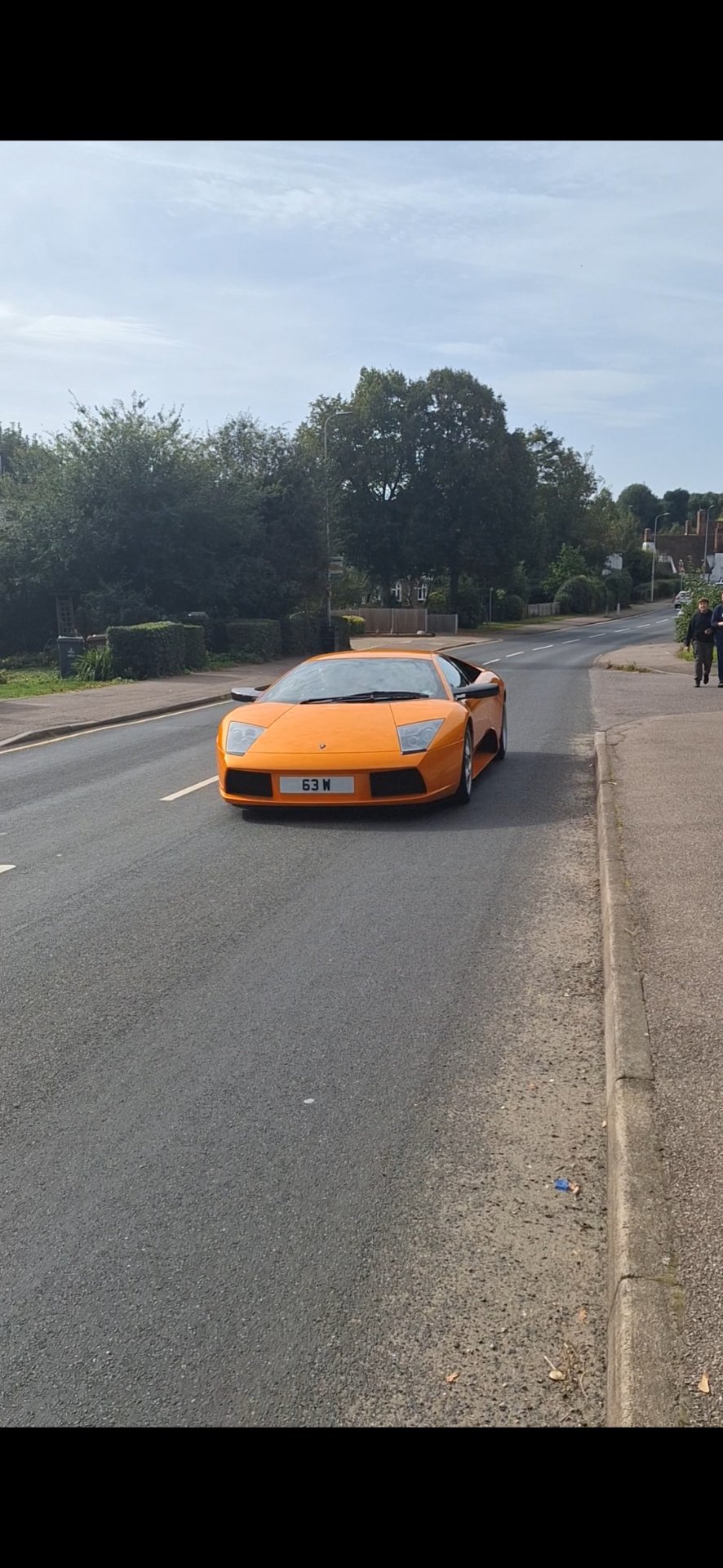 63 W spotted on Lamborghini Murcielago
