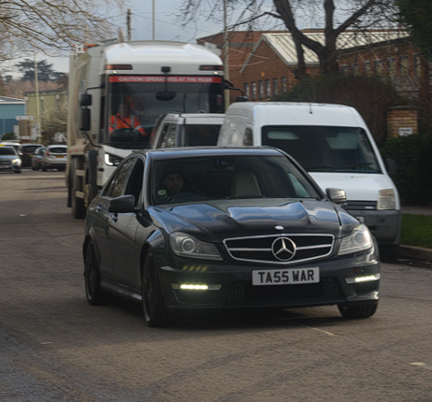TA55 WAR spotted on Mercedes-Benz C-Class C63