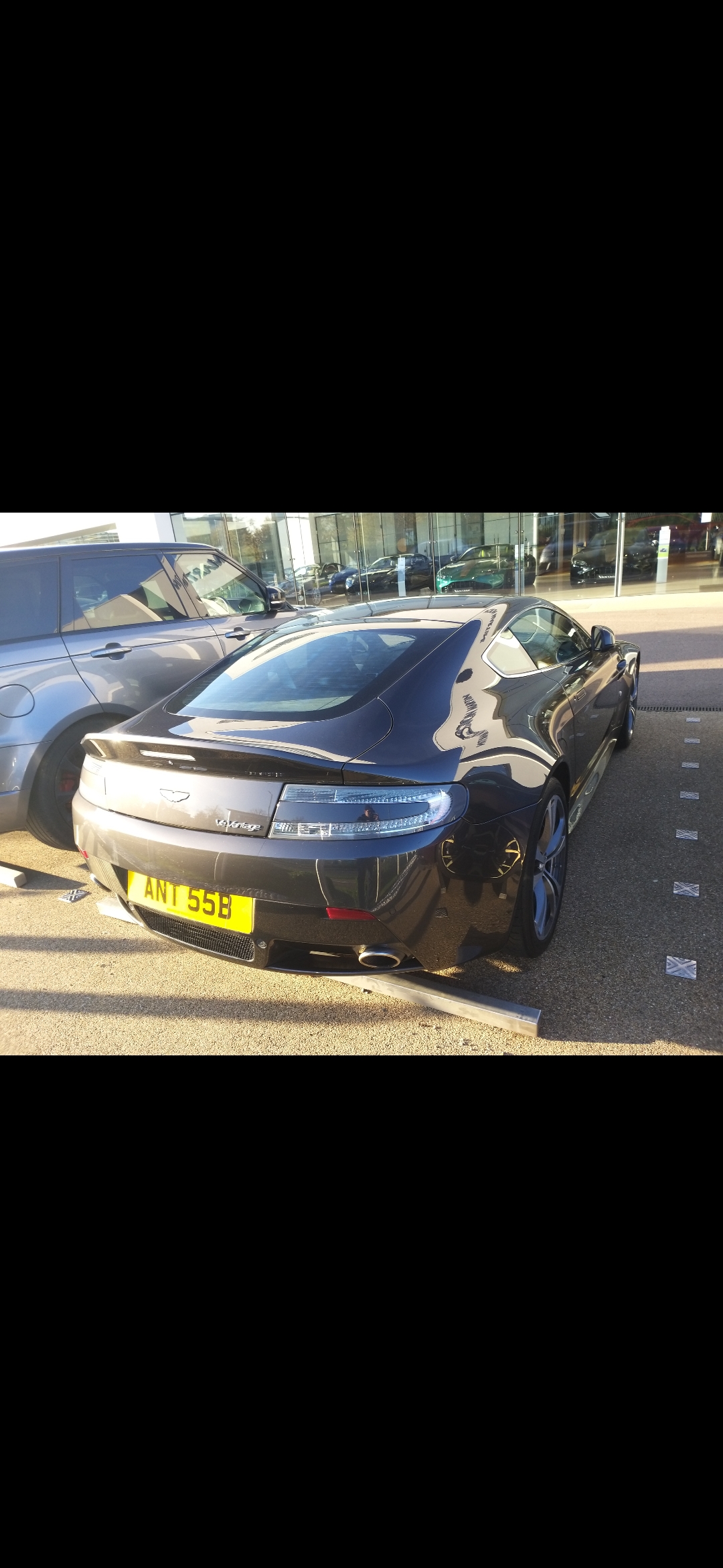 ANT 55B spotted on Aston Martin V12 Vantage