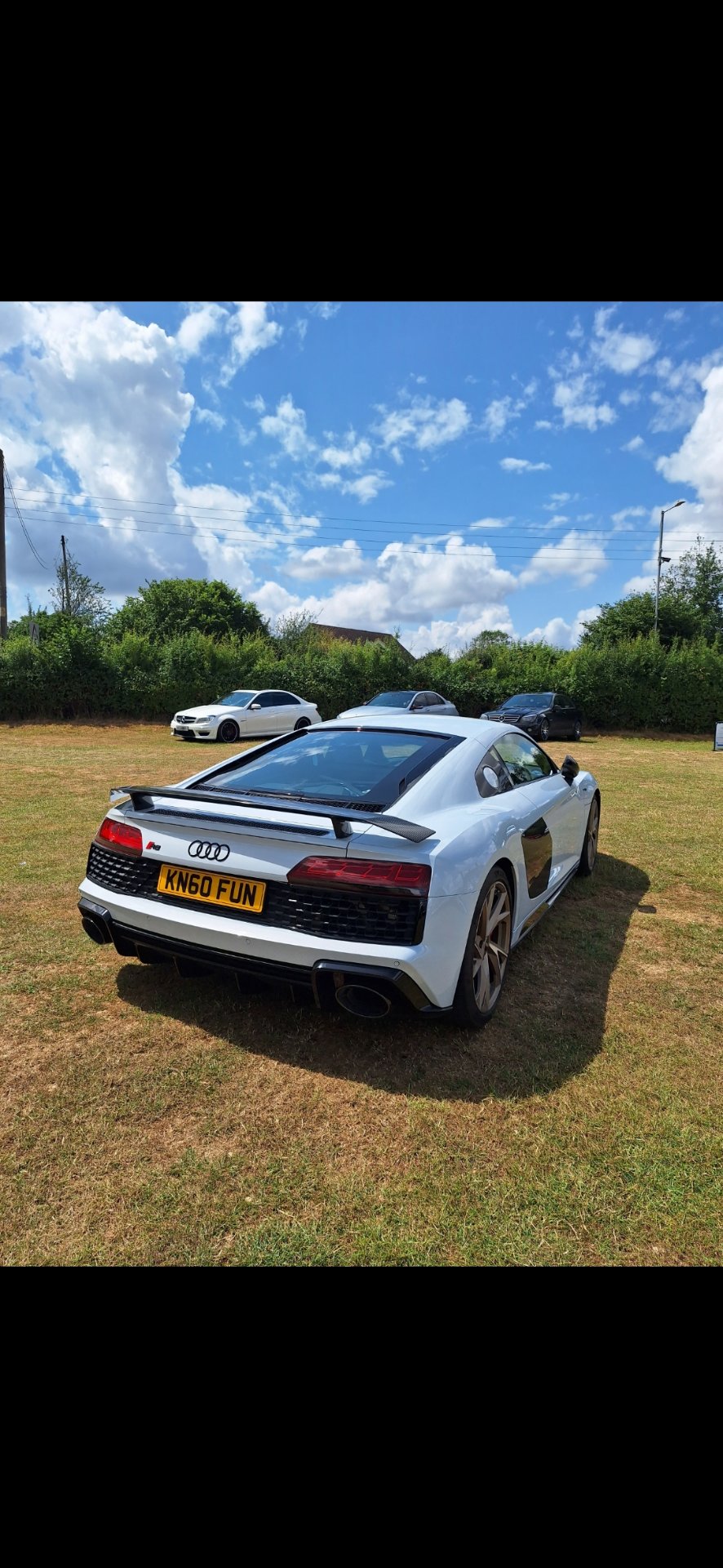 KN60 FUN spotted on Audi R8