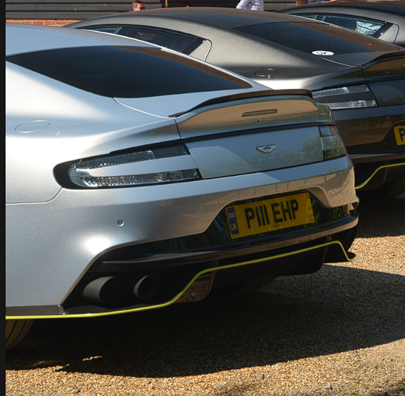 P111 EHP spotted on Aston Martin Rapide