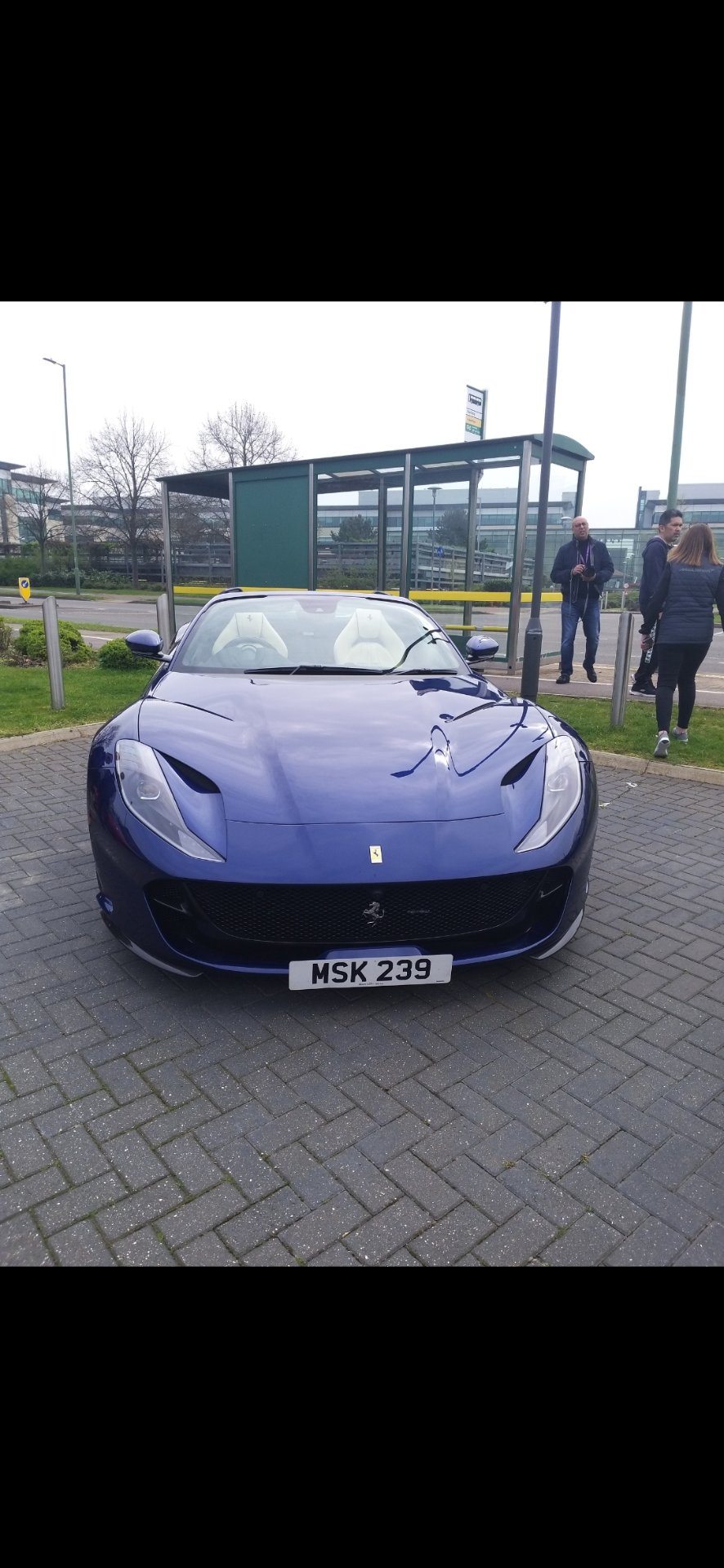 MSK 239 spotted on Ferrari