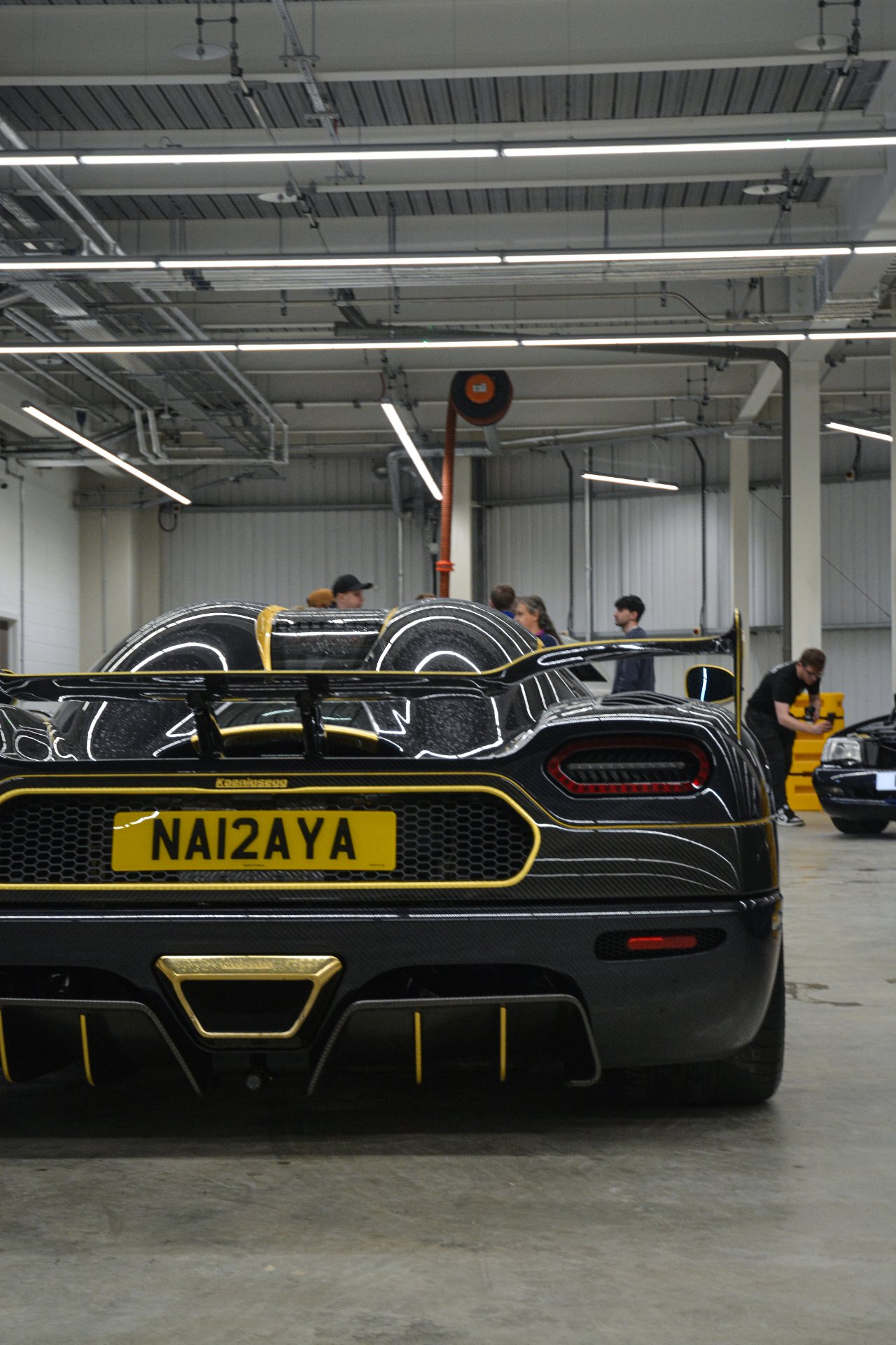 NA12 AYA spotted on Koenigsegg Agera