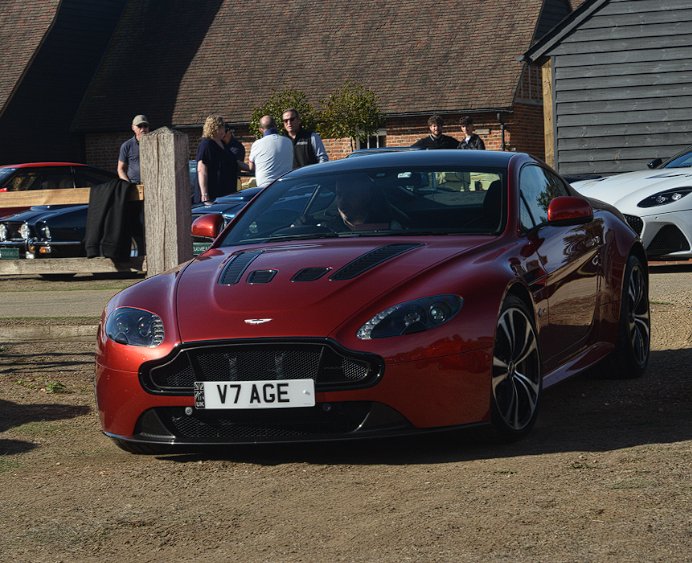 V7 AGE spotted on Aston Martin V12 Vantage