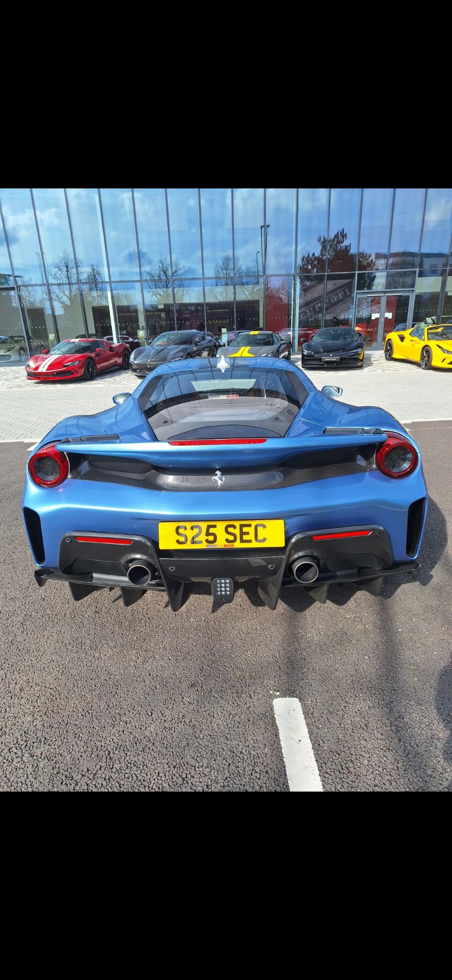 S25 SEC spotted on Ferrari