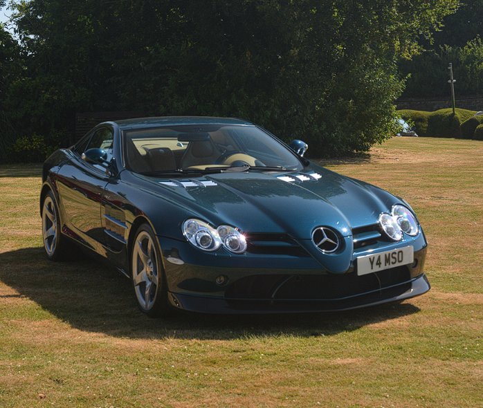 Y4 MSO spotted on Mercedes-Benz SLR McLaren