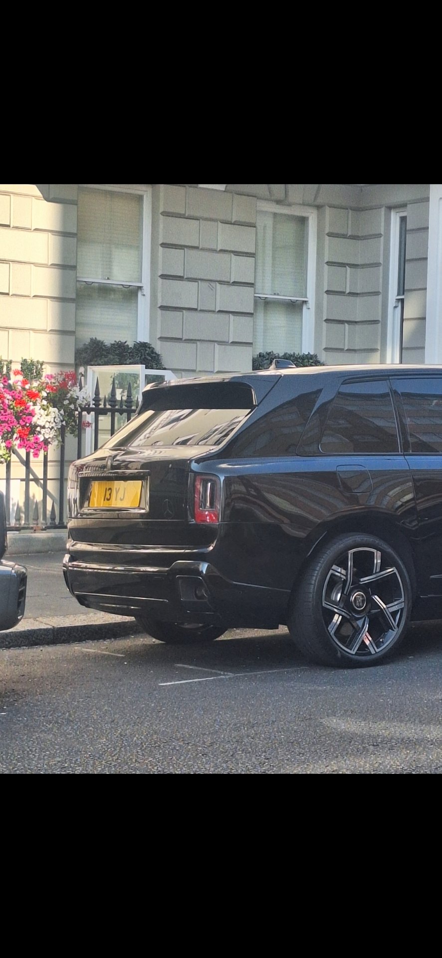 13 YJ spotted on Rolls-Royce Cullinan