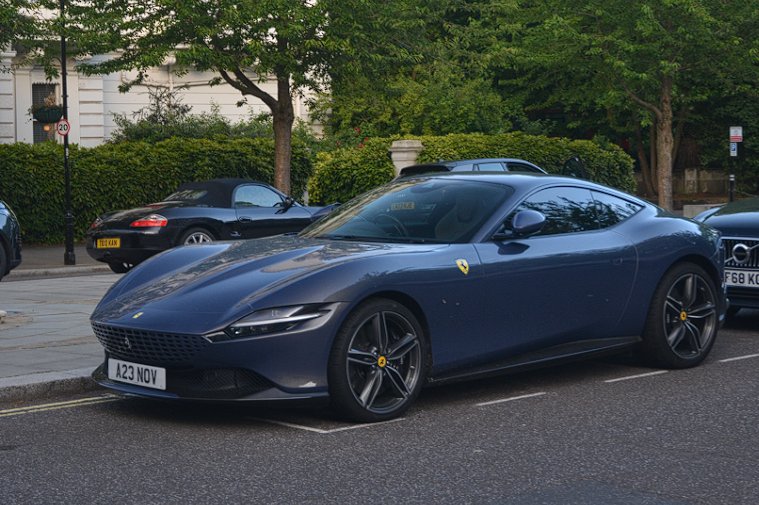 A23 NOV spotted on Ferrari Roma