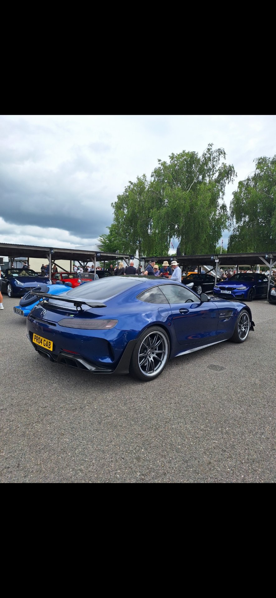 PR04 GAB spotted on Mercedes-Benz AMG GT