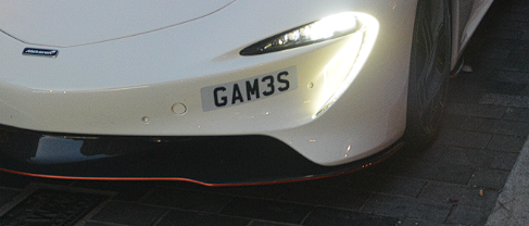 GAM 3S spotted on McLaren Speedtail