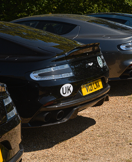 V121 LNA spotted on Aston Martin Rapide