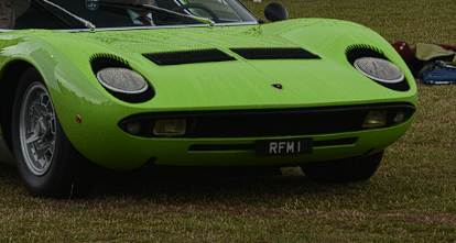 RFM 1 spotted on Lamborghini Miura