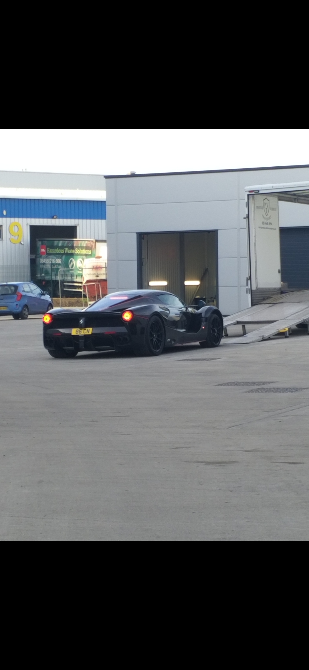 86 CN spotted on Ferrari