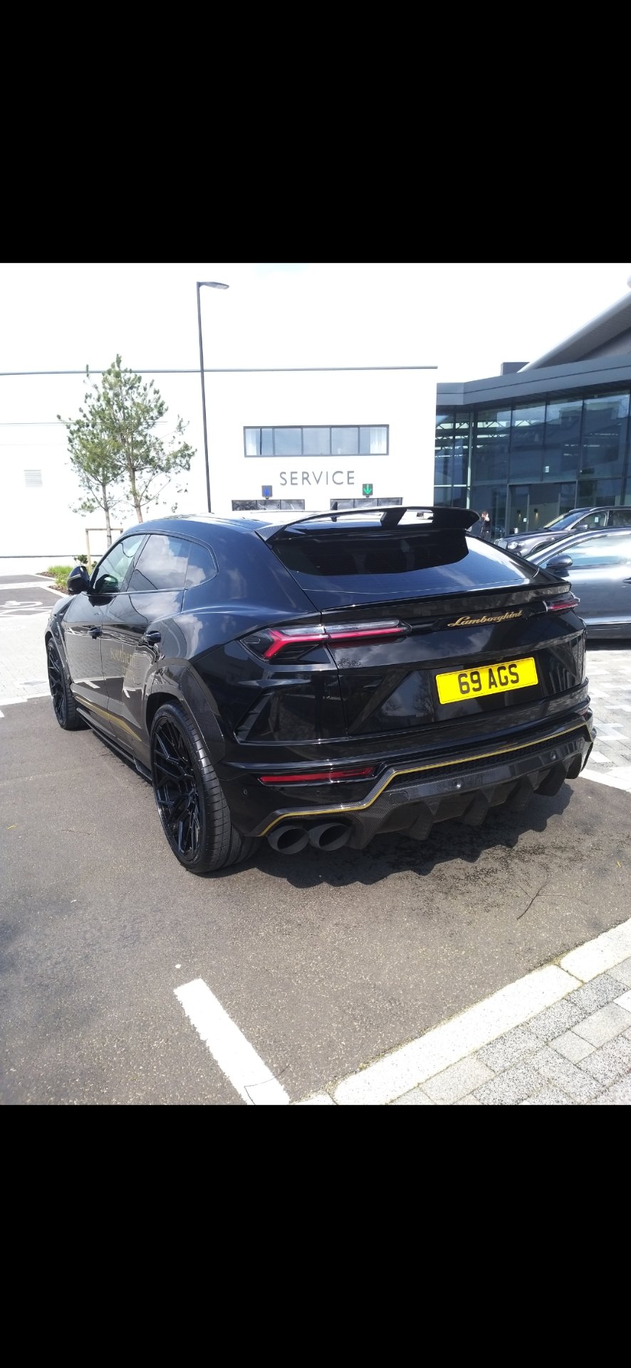 69 AGS spotted on Lamborghini