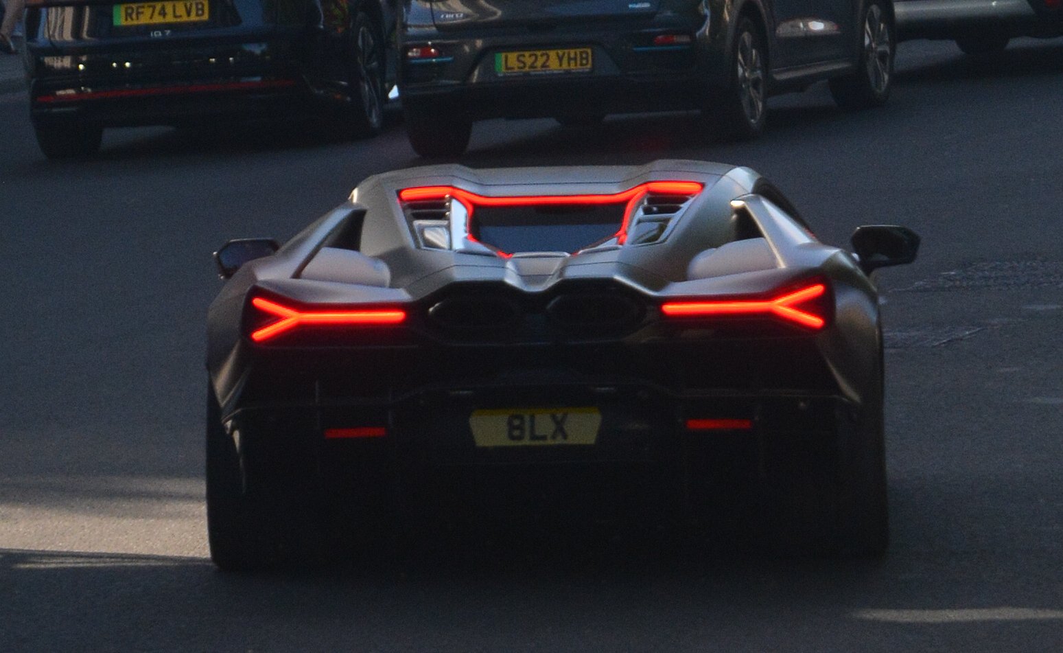 8 LX spotted on Lamborghini Revuelto