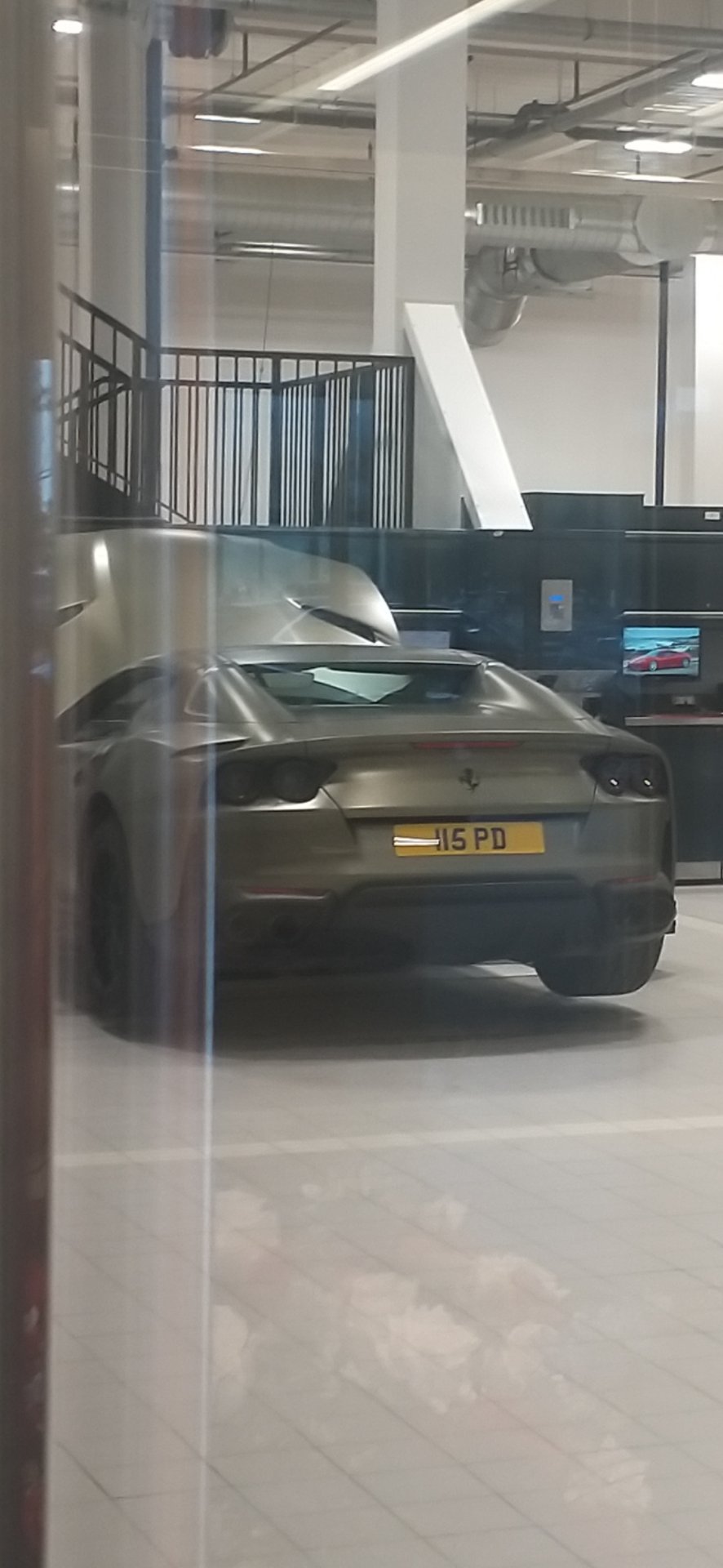 115 PD spotted on Ferrari 812 GTS