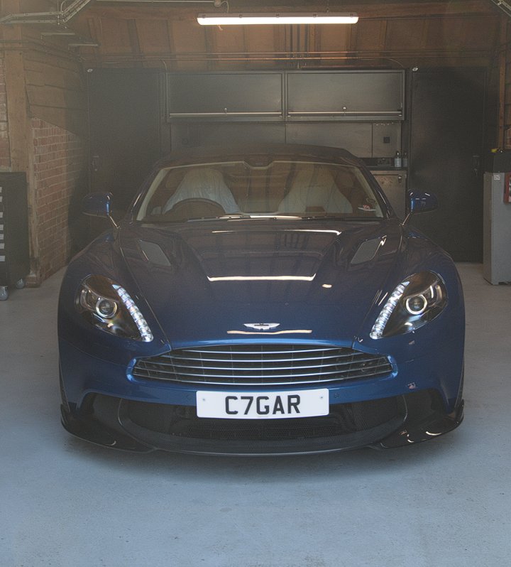 C7 GAR spotted on Aston Martin Vanquish