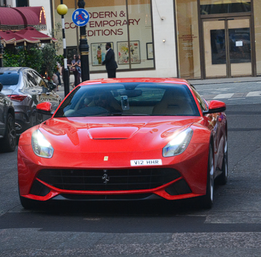 V12 HHR spotted on Ferrari F12
