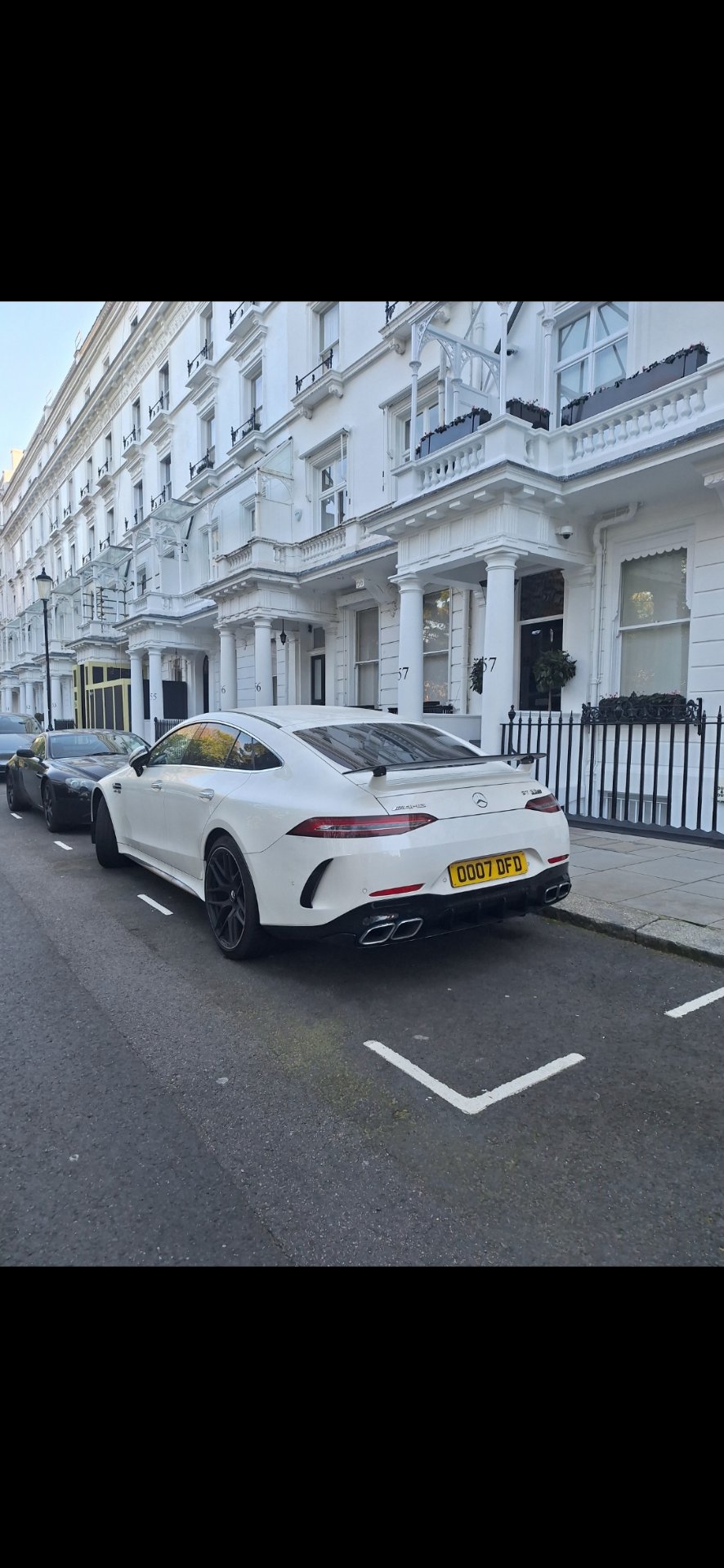 OO07 DFD spotted on Mercedes-Benz AMG GT 63 S AMG