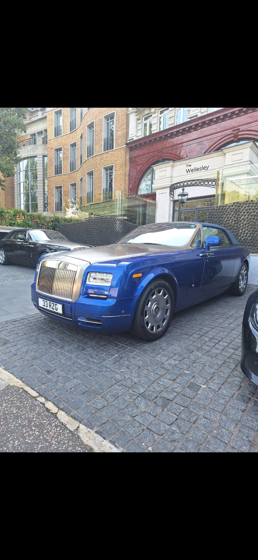 33 RZG private number plate on a Rolls-Royce, spotted in London