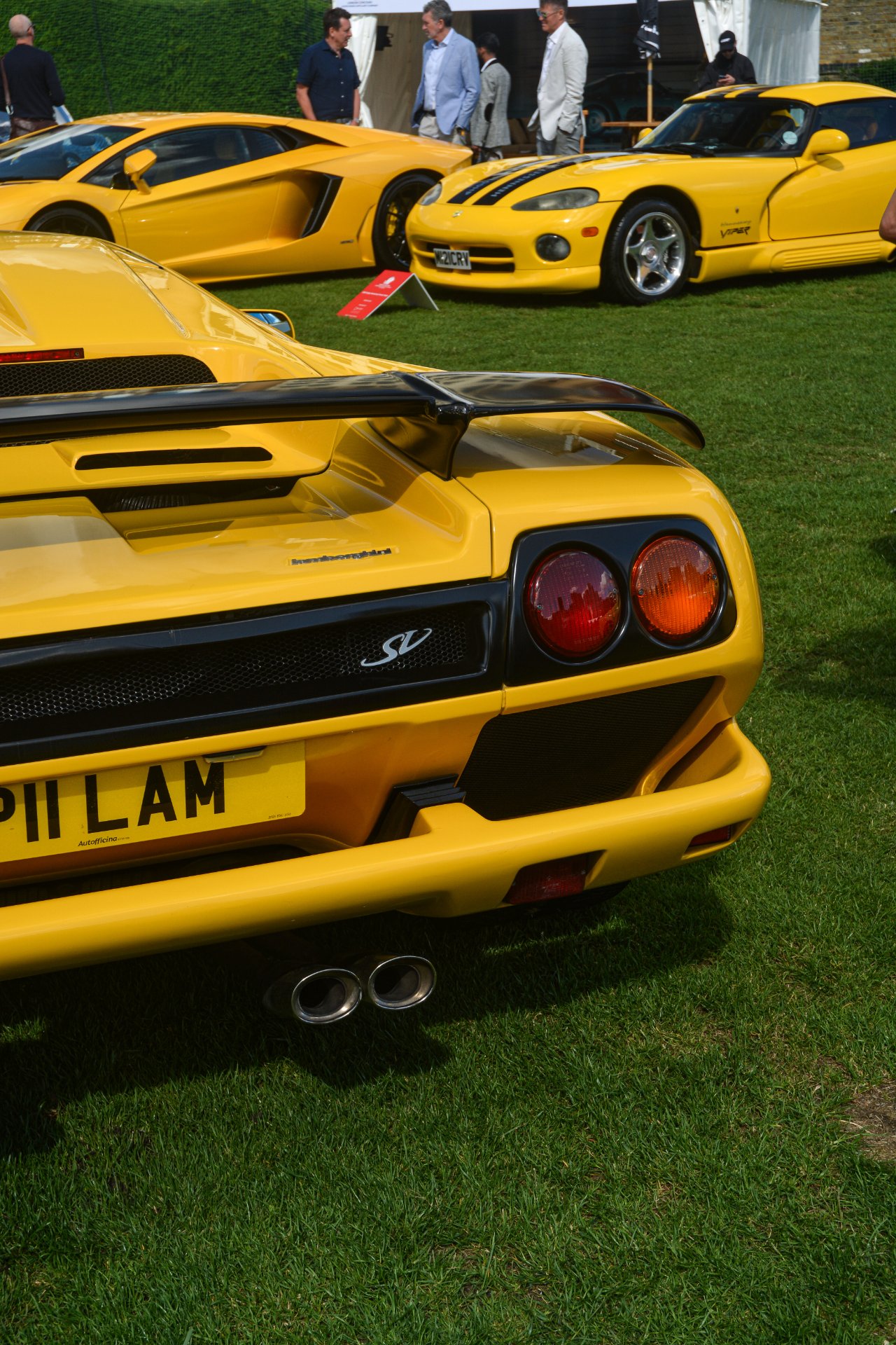 P11 LAM spotted on Lamborghini Diablo