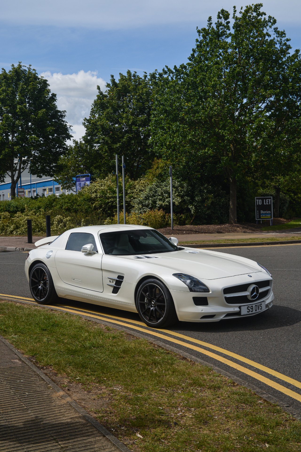 S9 OVS spotted on Mercedes-Benz SLS AMG