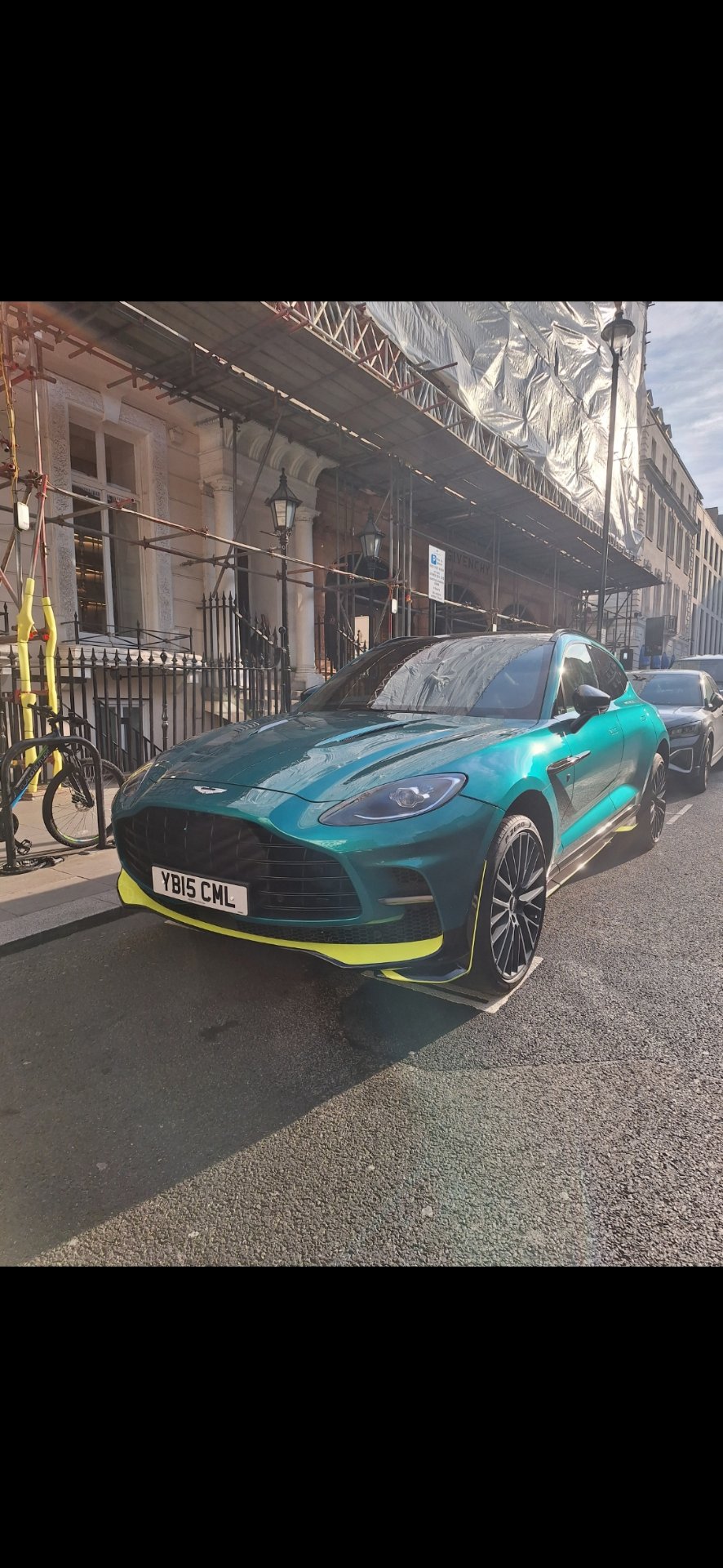 YB15 CML spotted on Aston Martin