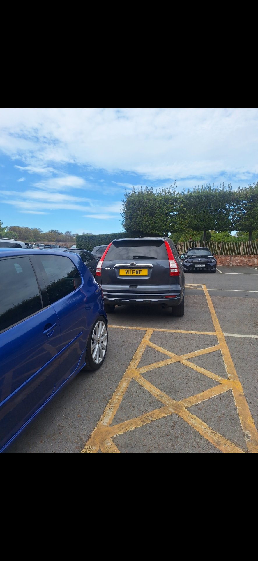 V11 FWF spotted on Honda CR-V