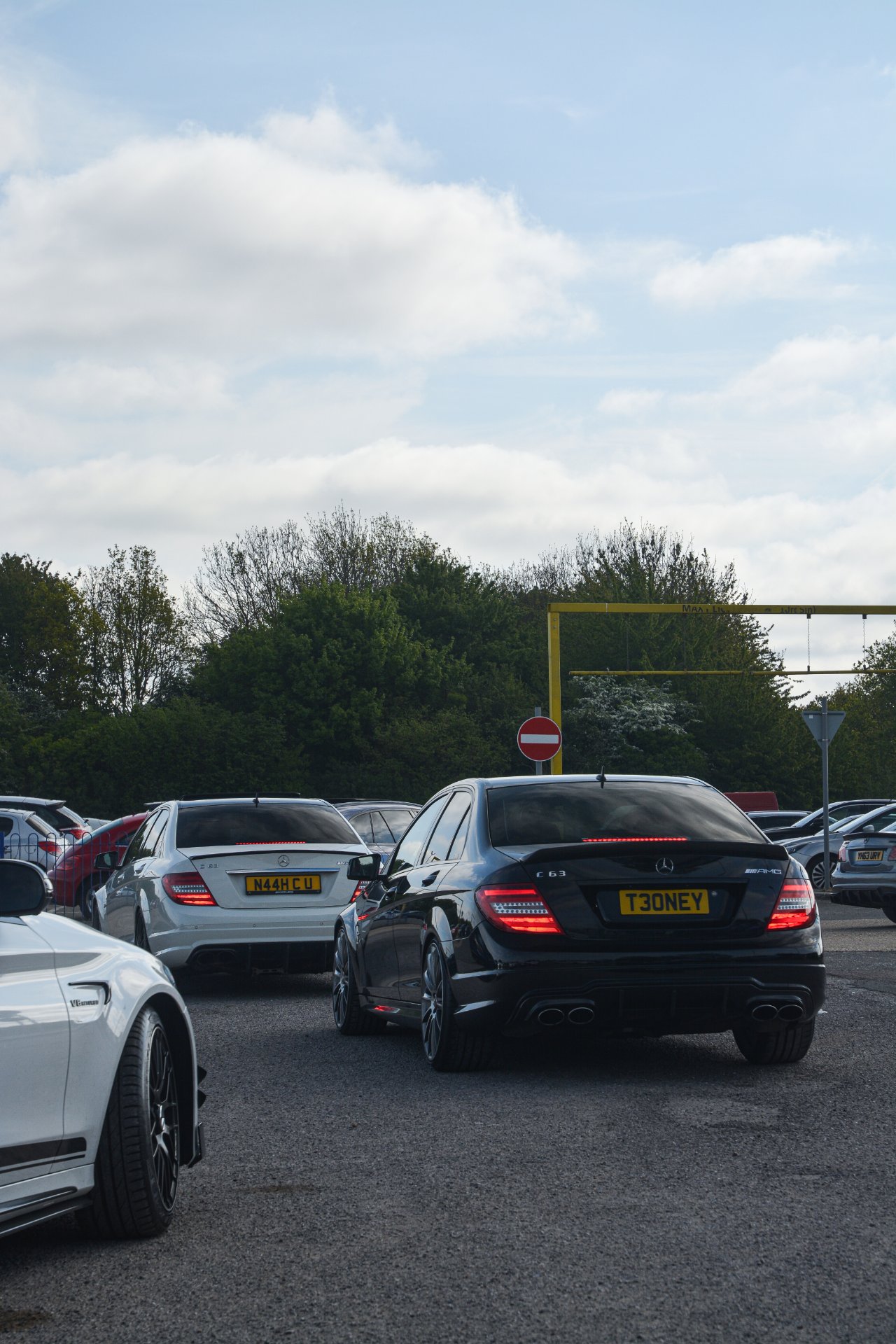 T30 NEY spotted on Mercedes-Benz C63 AMG AMG