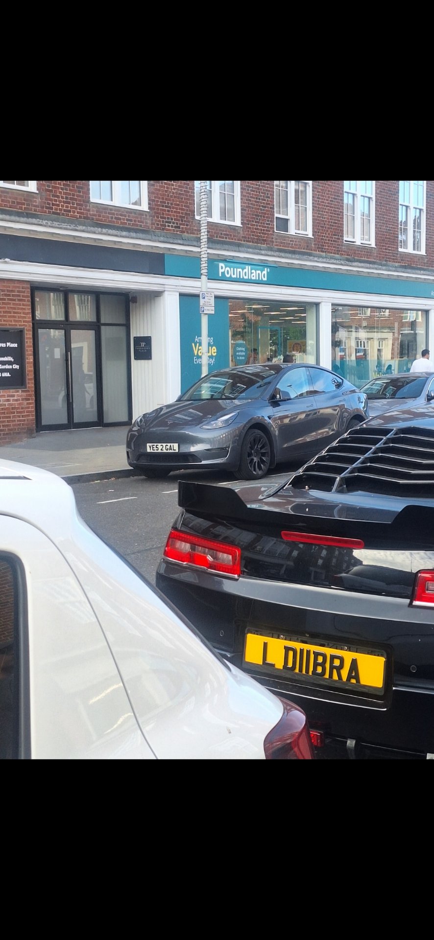 LD11 BRA private number plate on a Chevrolet Camaro, spotted in Welwyn Garden City