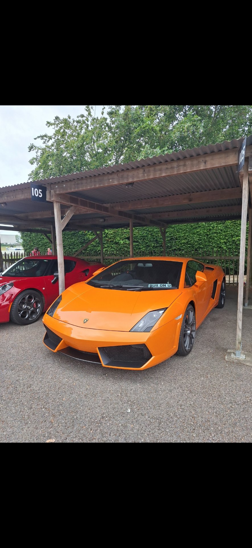 BU11 ONU spotted on Lamborghini Gallardo