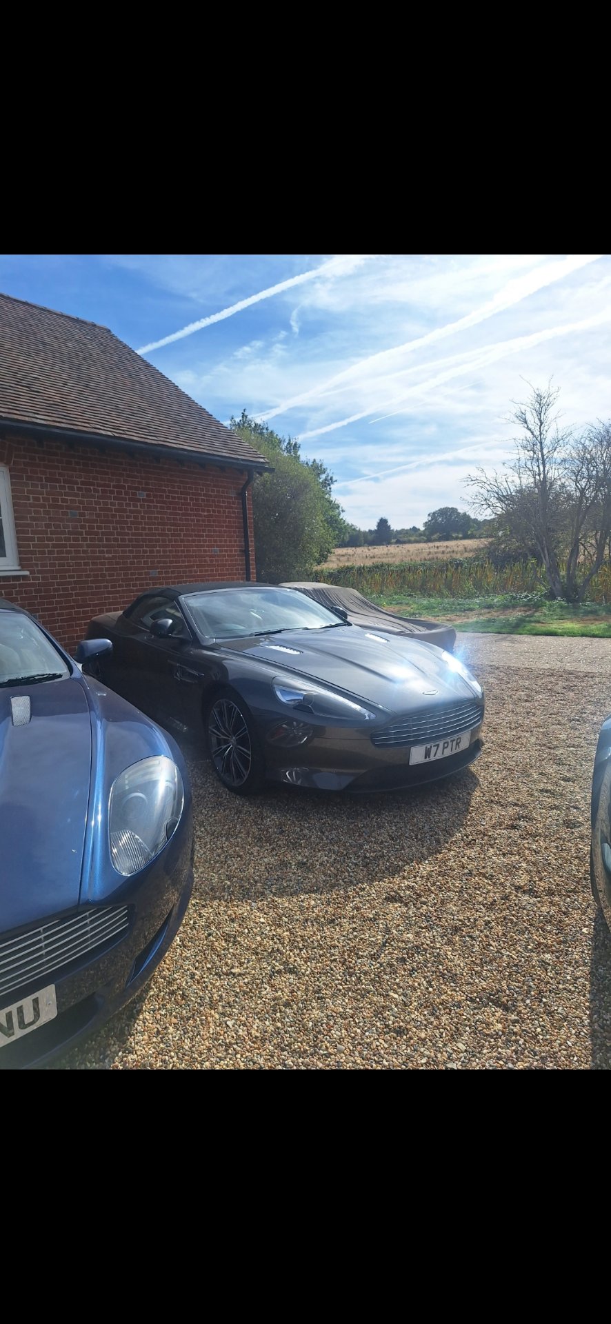 W7 PTR spotted on Aston Martin Virage